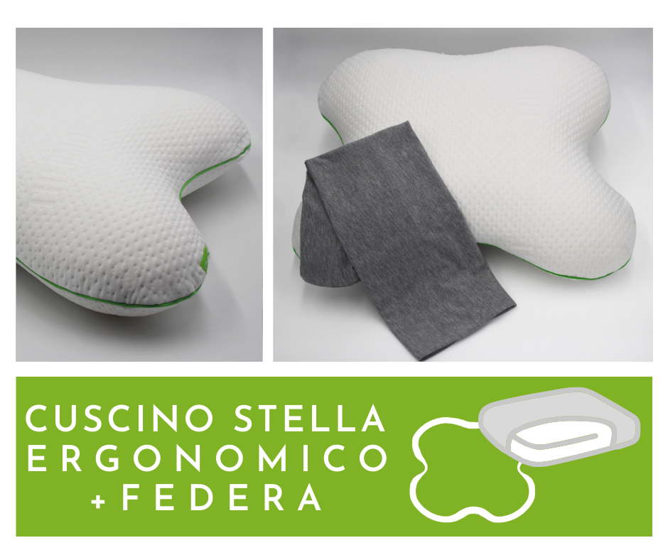 CUSCINO STELLA ERGONOMICO + FEDERA