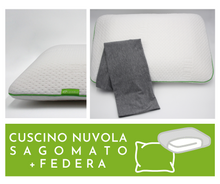 Carica l&#39;immagine nel visualizzatore di Gallery, CUSCINO NUVOLA SAGOMATO + FEDERA
