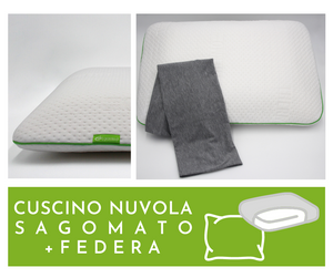 CUSCINO NUVOLA SAGOMATO + FEDERA