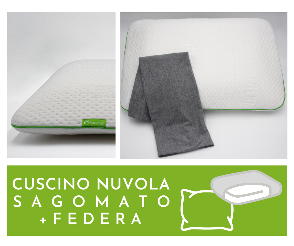 CUSCINO NUVOLA SAGOMATO + FEDERA